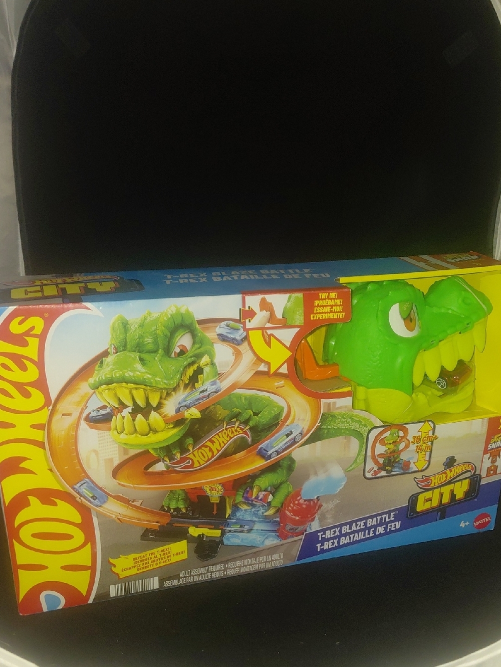 City T-Rex Blaze Battle Playset - Green